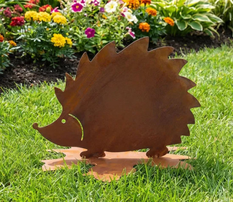 Gartenfigur / Silhouette "Igel" #1