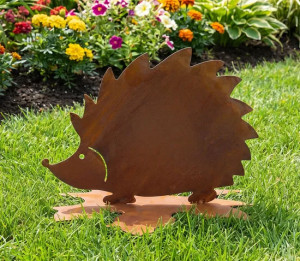 Gartenfigur / Silhouette "Igel"