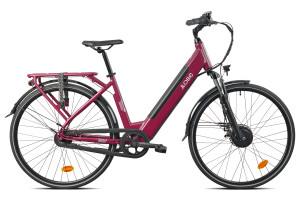 City E-Bike 28“ Millenium 7G bordeaux rot