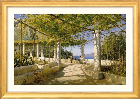 Peder Mork Mönsted: 4 Landschaftsbilder #4