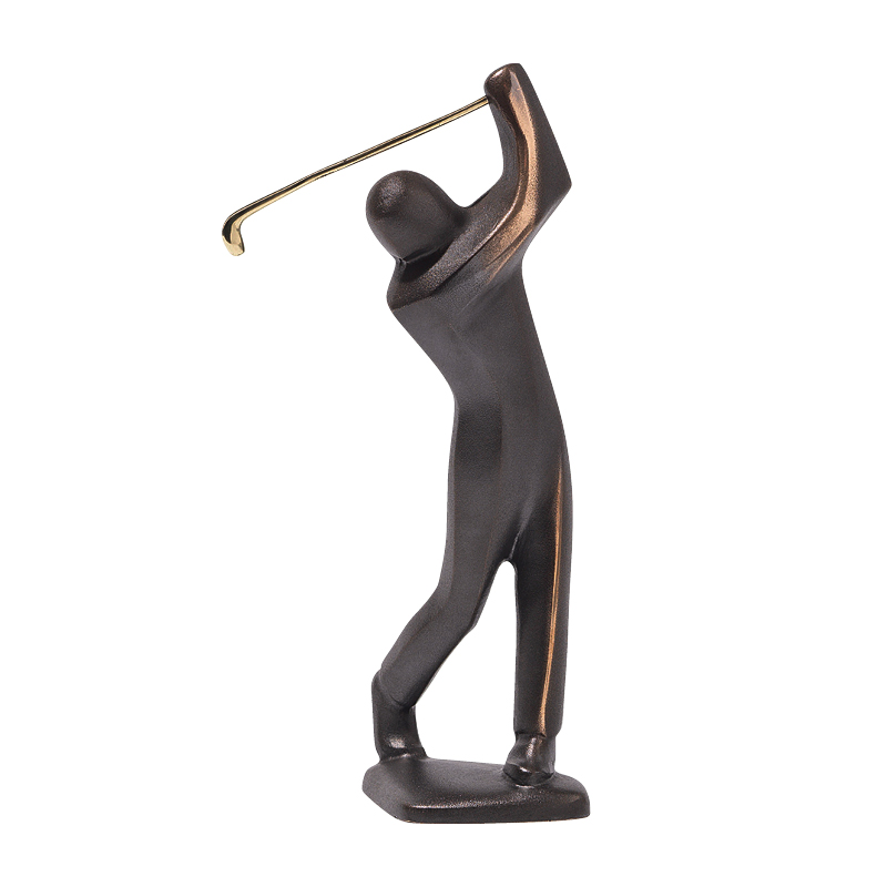 Jutta Römhild: Skulptur "Golfer"  1