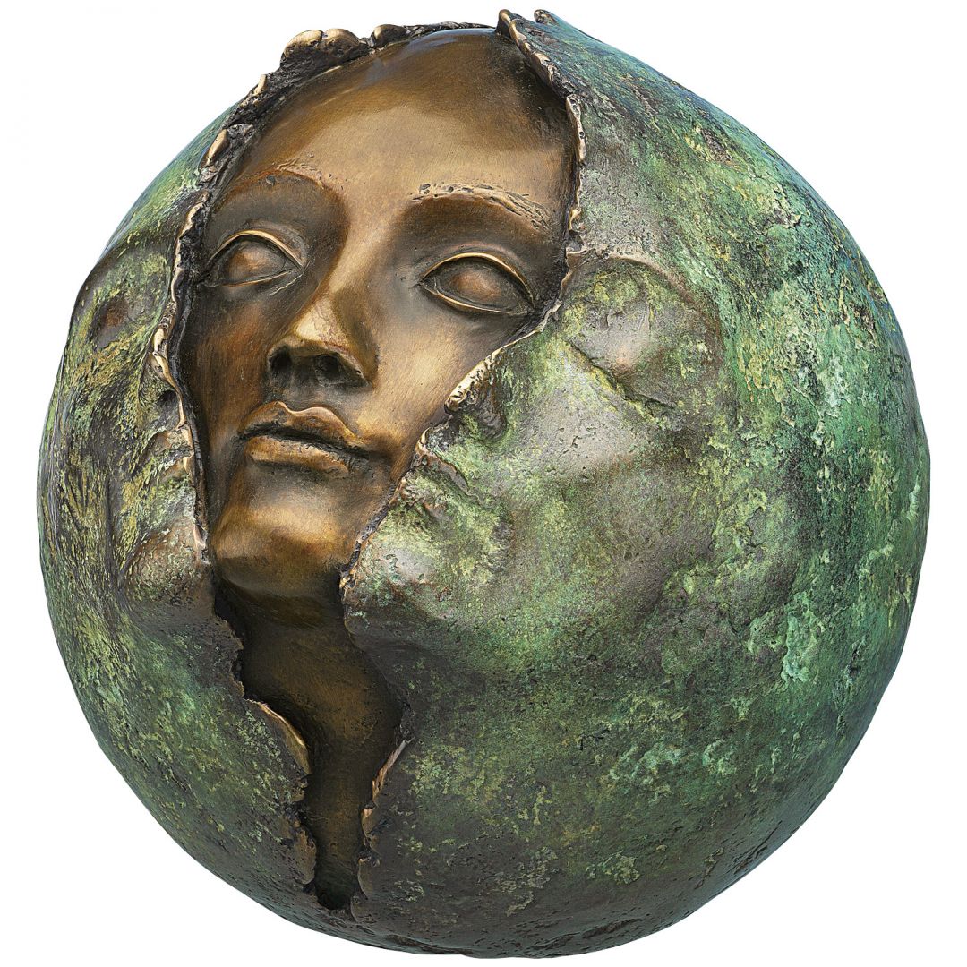 Maria-Luise Bodirsky - Skulptur Metamorphose, Bronze  1