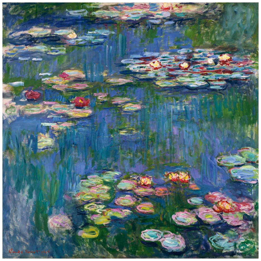 Claude Monet: Bild Seerosen (1916) 