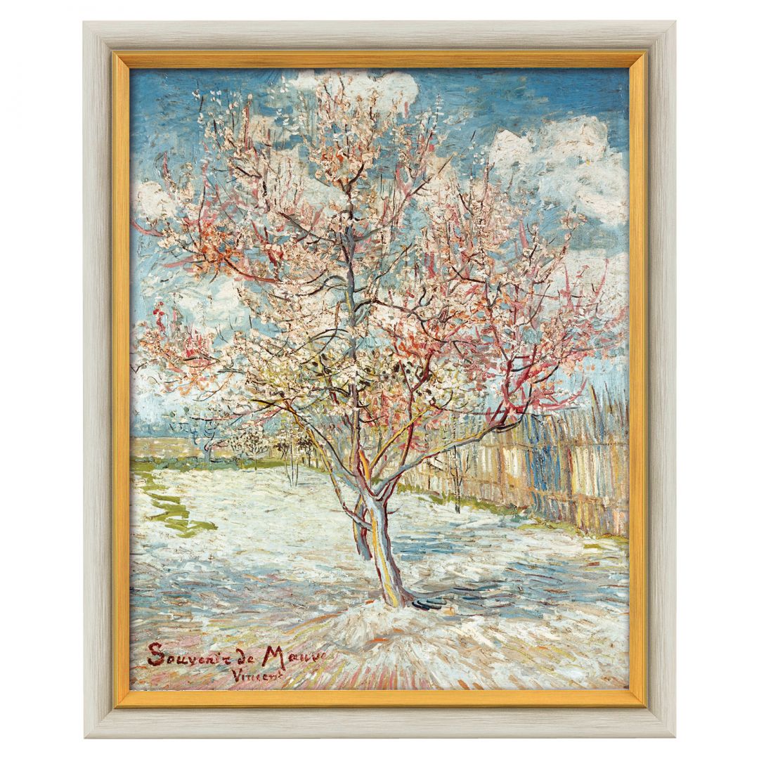 Vincent van Gogh: "Blühender Pfirsichbaum" (1888)  1