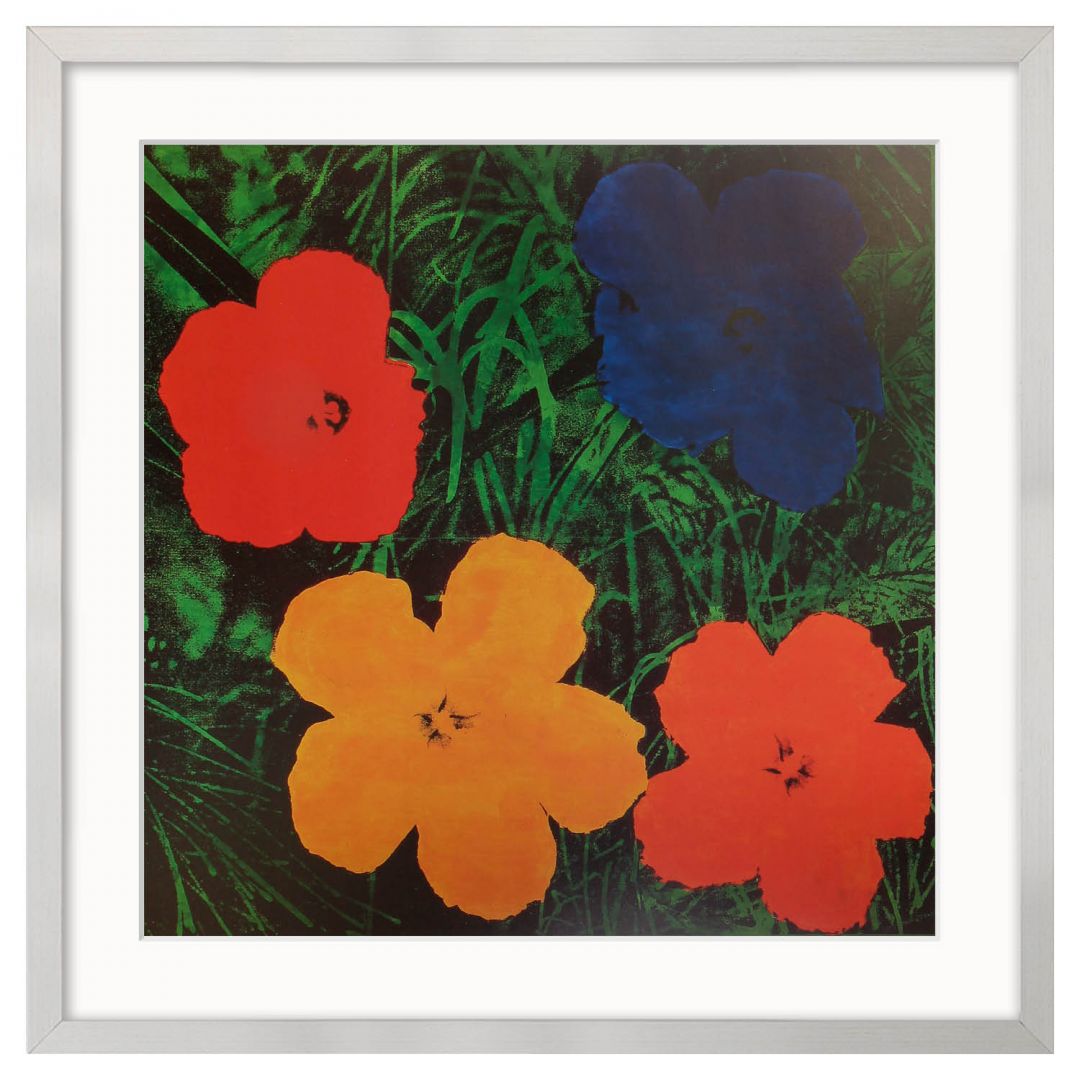 Andy Warhol: "Flowers", 1999  1