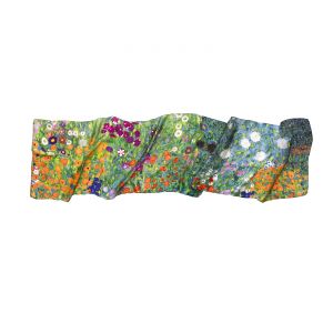 Gustav Klimt: Seidenschal Bauerngarten 