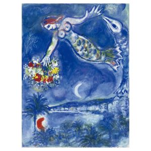 Chagall: Sirene und Fisch 