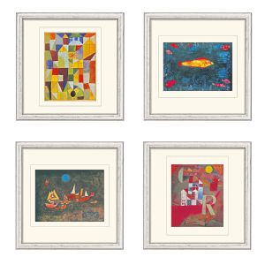 Paul Klee: 4 Bilder im Set 