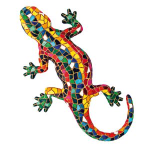 Mosaikfigur El Gecko 