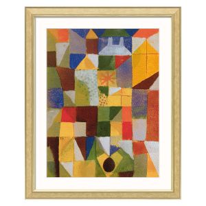Paul Klee: Städtische Komposition m. d. gelben Fenstern 