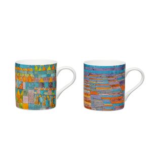 Paul Klee: 2 Kaffeebecher mit Künstlermotiven im Set 
