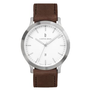 Armbanduhr Lilienthal "Silber-Weiß" 