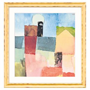 Paul Klee: Bild - Mondaufgang (St. Germain) (1915), gerahmt 