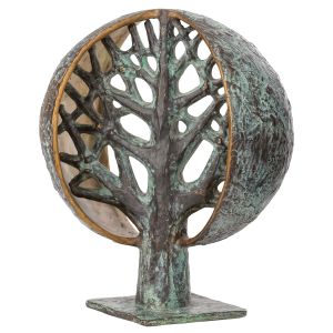 Gerhard Brandes: Skulptur Lebensbaum, 1979, Bronze 