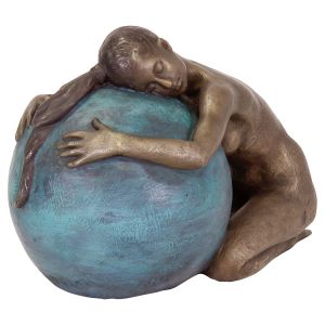 Sorina von Keyserling: "Umarmung", Bronze 