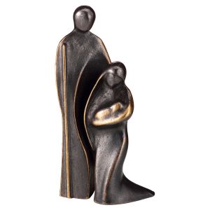 Kerstin Stark: Skulpturengruppe "Die Heilige Familie", Bronze 