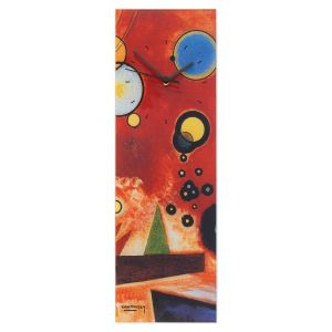 Wassily Kandinsky: Wanduhr Schweres Rot 
