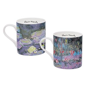 Claude Monet: 2 Kaffeebecher mit Künstlermotiven im Set 