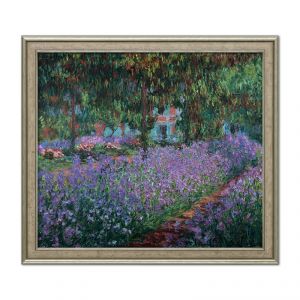 Claude Monet „Irisbeet in Monets Garten“ 