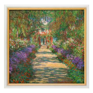 Claude Monet Garten in Giverny (1902) 