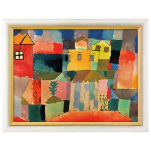 Paul Klee: Häuser am Meer (1914) 