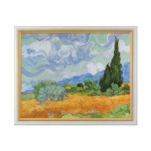 Vincent van Gogh: Bild "Weizenfeld mit Zypressen" 