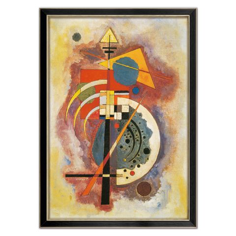 Wassily Kandinsky: Bild "Hommage à Grohmann" (1926), gerahmt 