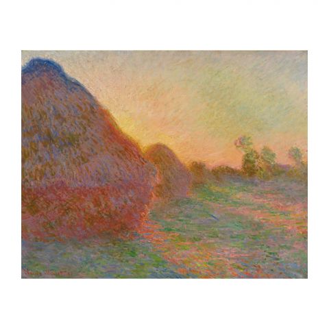 Claude Monet „Getreideschober“, 1890 