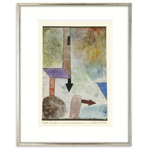 Paul Klee: ZWEI KRÄFTE, 1922, 23 