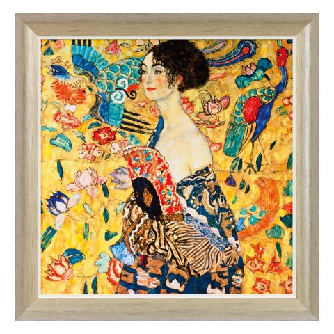 Gustav Klimt: Dame mit Fächer 