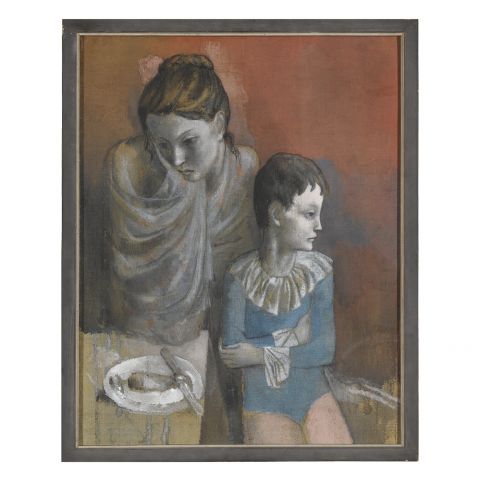 Pablo Picasso: Mutter mit Kind (Gaukler), 1905 