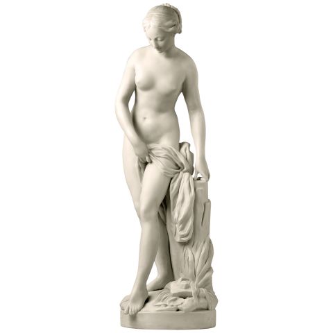 Etienne-Maurice Falconet: Skulptur Badende (Originalgröße), Kunstmarmor 