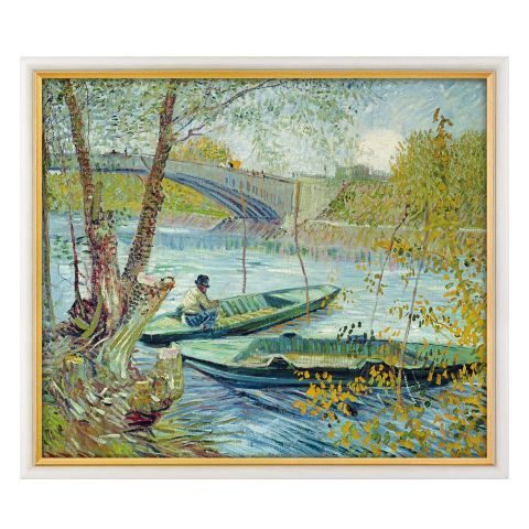 Vincent van Gogh: Bild Fischen im Frühling (1887), gerahmt 