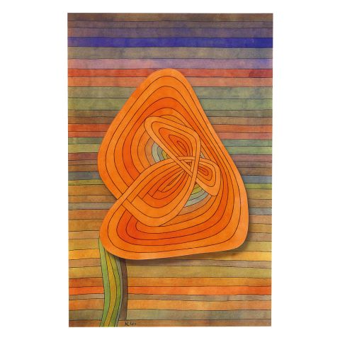 Paul Klee: Bild Lonely Flower (1934), Dimension 2 