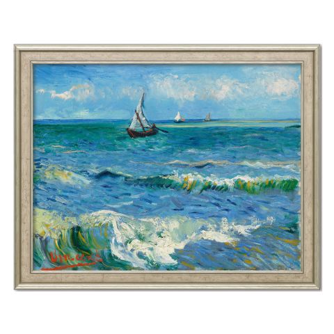 Vincent van Gogh: Das Meer bei Les Saintes-Maries 