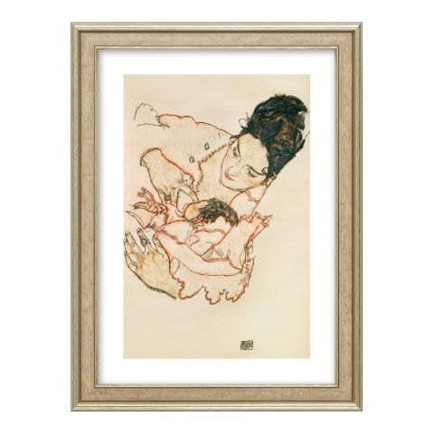 Egon Schiele: Bild "Stillende Mutter", Stephanie Grunewald (1917) 