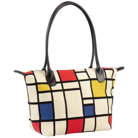 Piet Mondrian: Handtasche Komposition in Rot, Blau und Gelb 