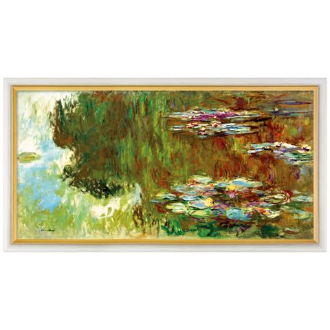 Claude Monet: Bild Le bassin aux nymphéas (1917-1919), gerahmt 