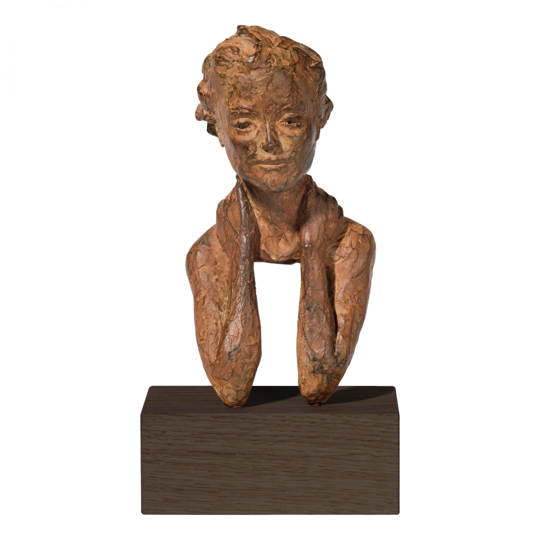 Valerie Otte: 3 Skulpturen Emotionen im Set, Bronze  2