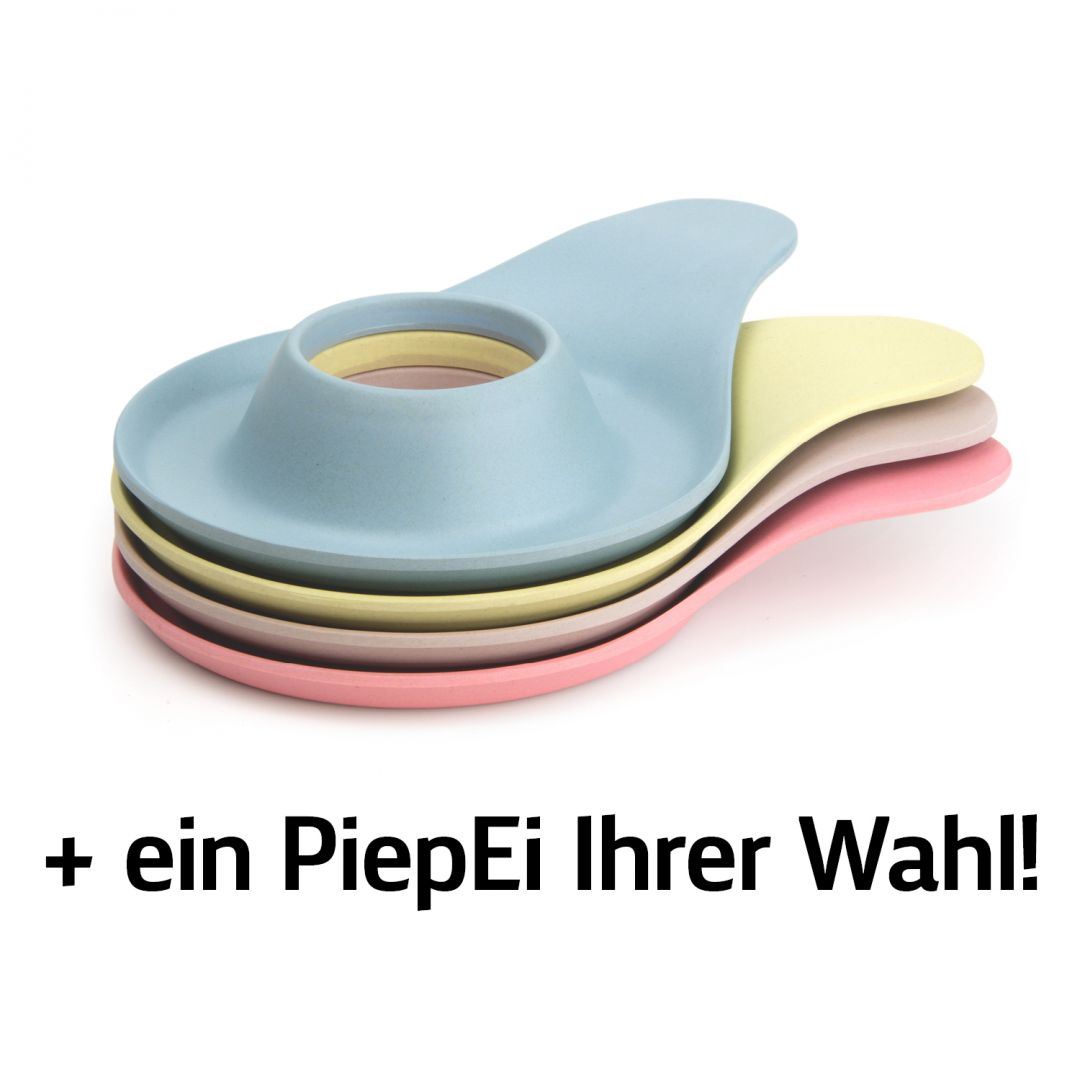 Drop Eierbecher (+PiepEi nach Wahl Düsseldorf oder Kinder PiepEi)  2