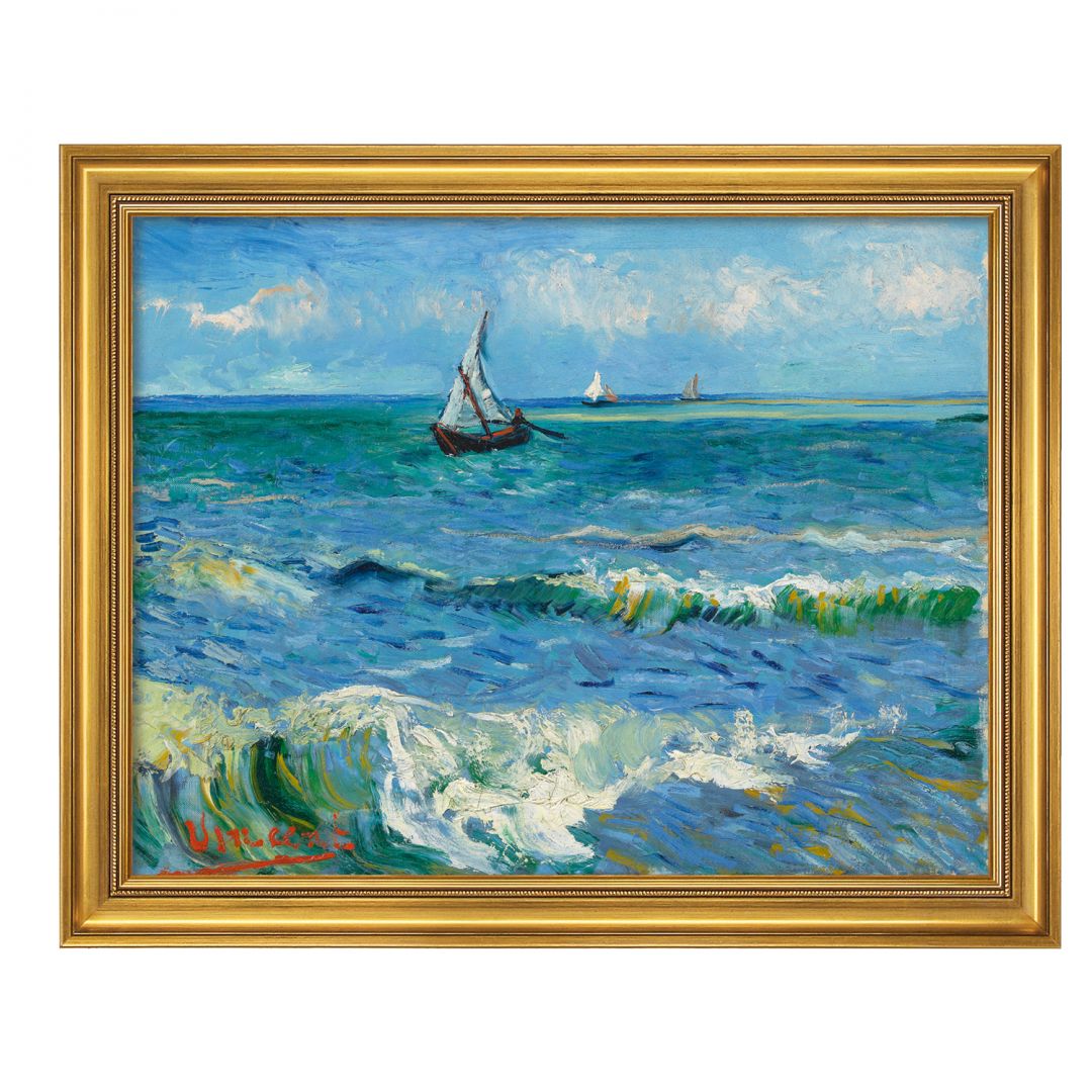 Vincent van Gogh: Das Meer bei Les Saintes-Maries  2