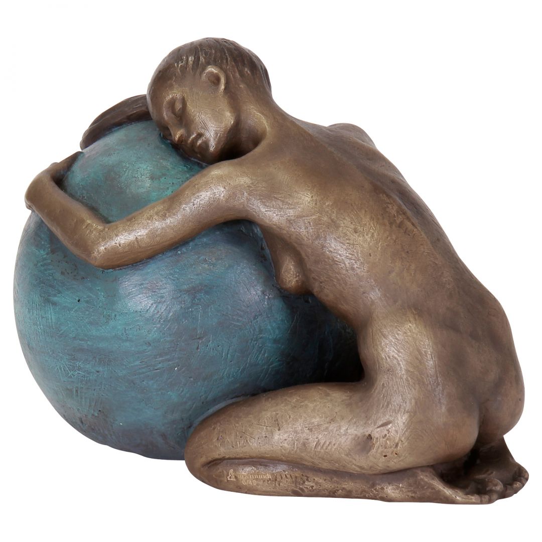 Sorina von Keyserling: "Umarmung", Bronze  2