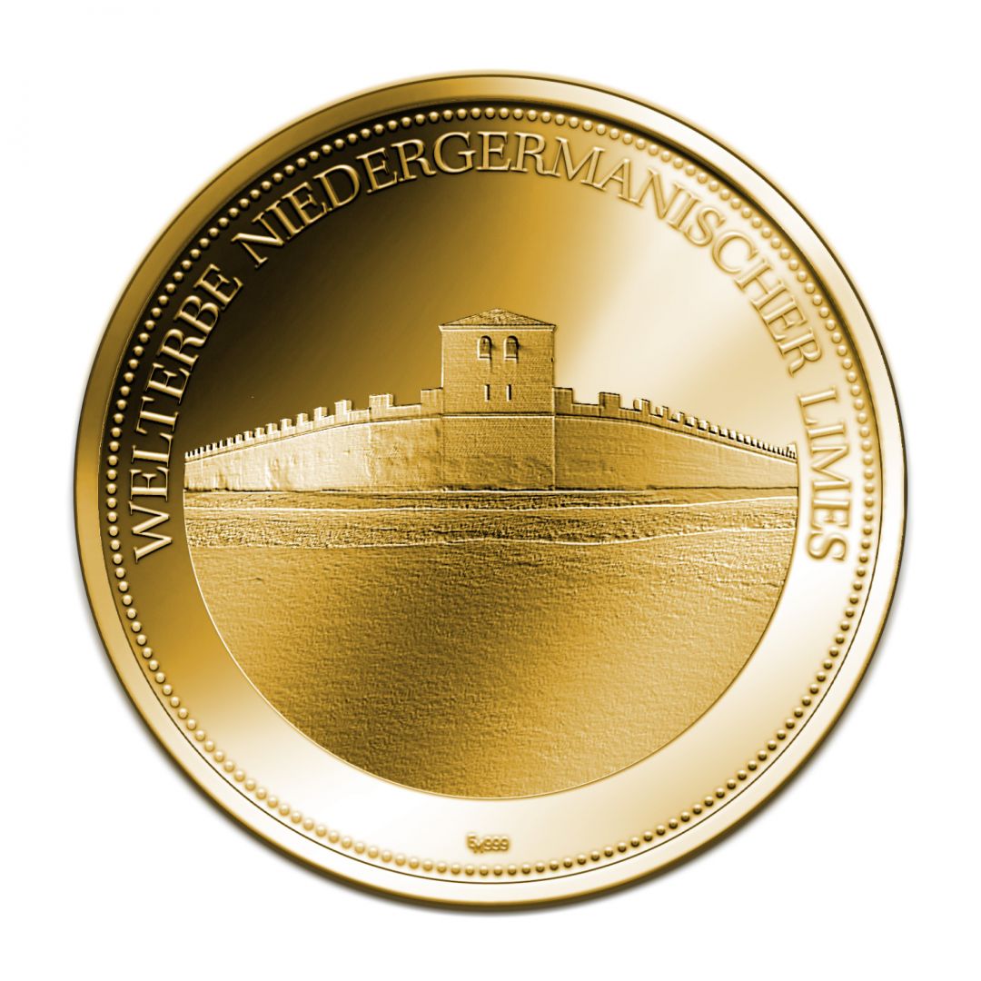 Medaille - Weltkulturerbe Niedergermanischer Limes  2