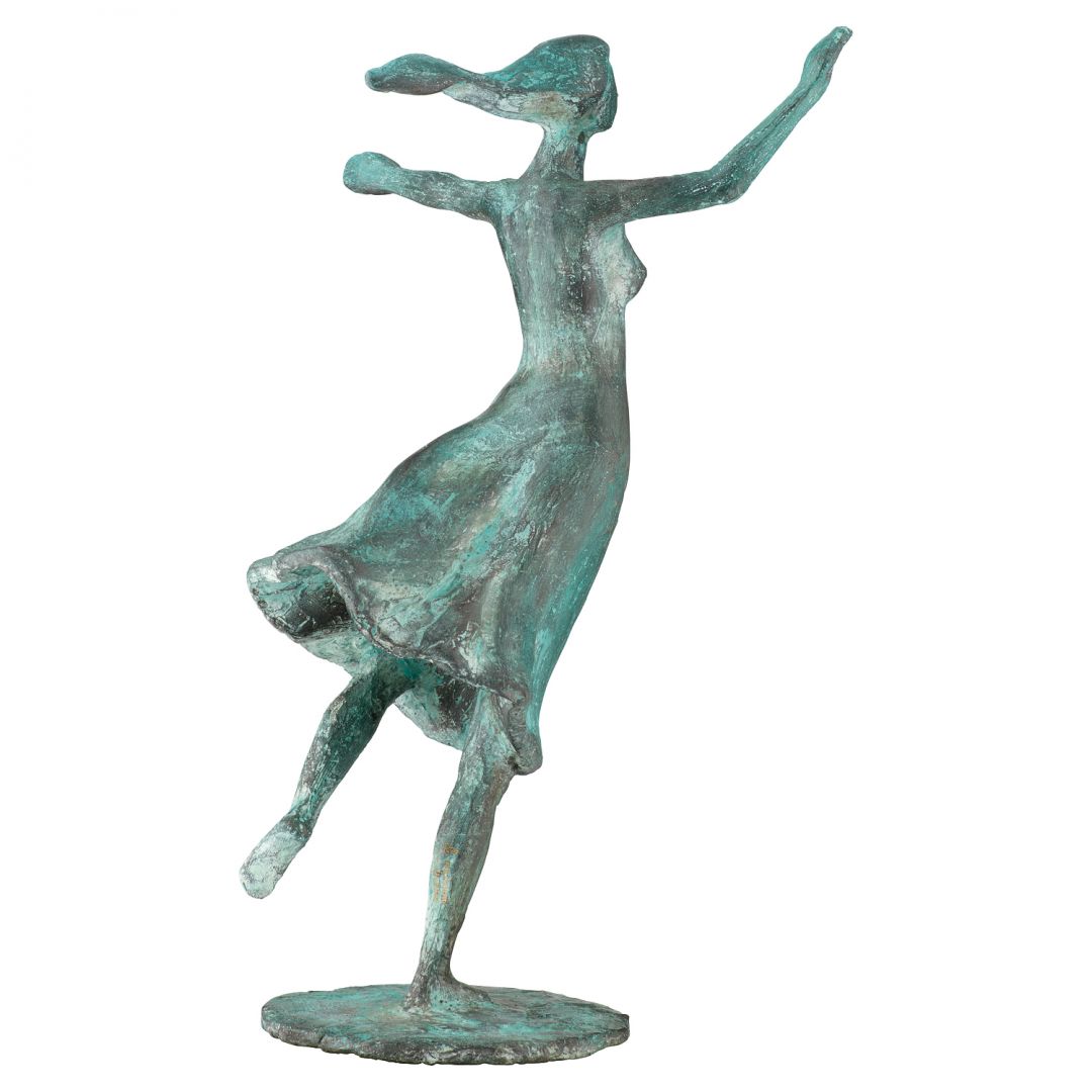 Gerhard Brandes: Skulptur Jugend, Bronze  2