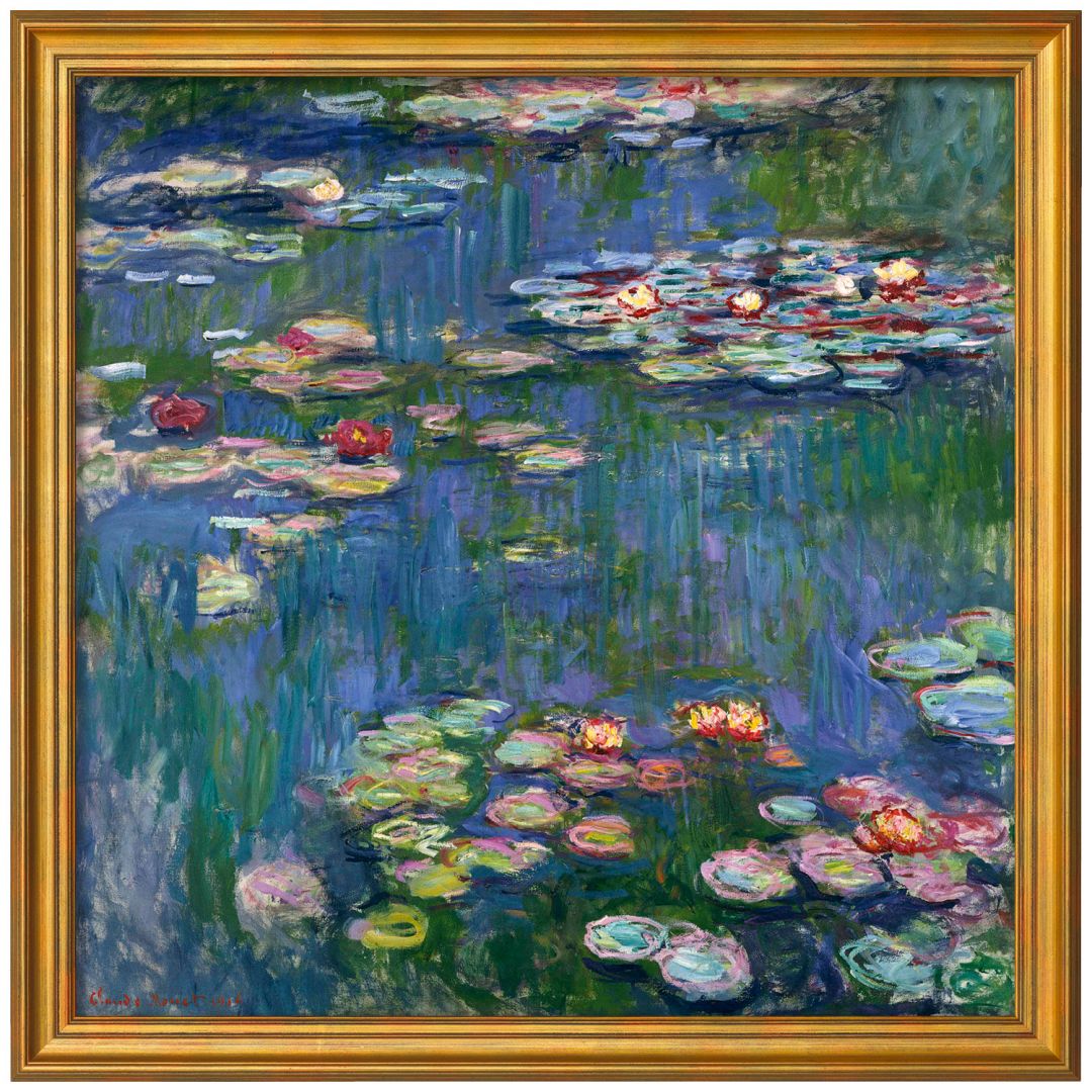 Claude Monet: Bild Seerosen (1916)  2